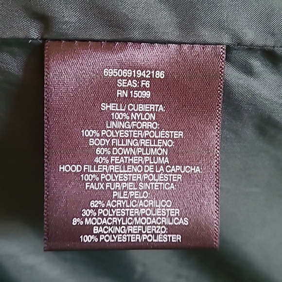 Covington Army Green Winter Jacket - Picture 10 of 13